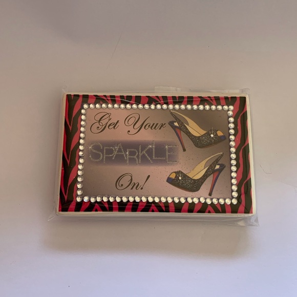 3 MAGNET SET BLING FAB HIGH HEEL SHOE, PURSE, RHINESTONE SPARKLE MAGNETS - Picture 9 of 12